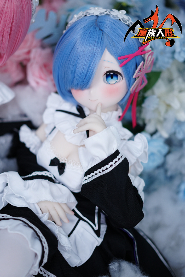 リゼロのレムは可愛いのです❤「写真衣装付き」 Mozu Doll 可愛い アニメラブドール 85cm 蕾姆 Rem