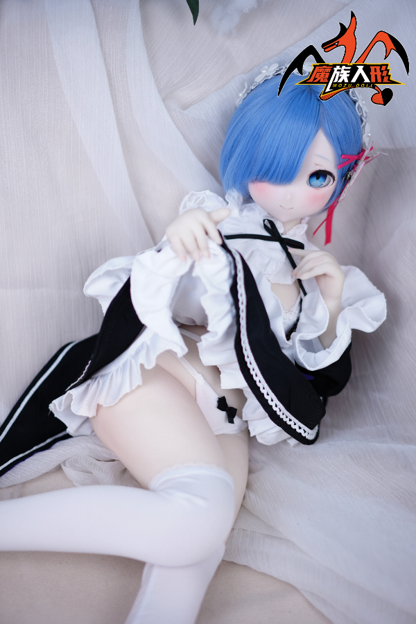 リゼロのレムは可愛いのです❤「写真衣装付き」 Mozu Doll 可愛い アニメラブドール 85cm 蕾姆 Rem