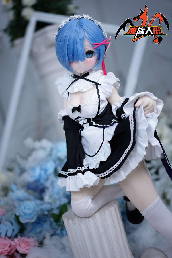 リゼロのレムは可愛いのです❤「写真衣装付き」 Mozu Doll 可愛い アニメラブドール 85cm 蕾姆 Rem