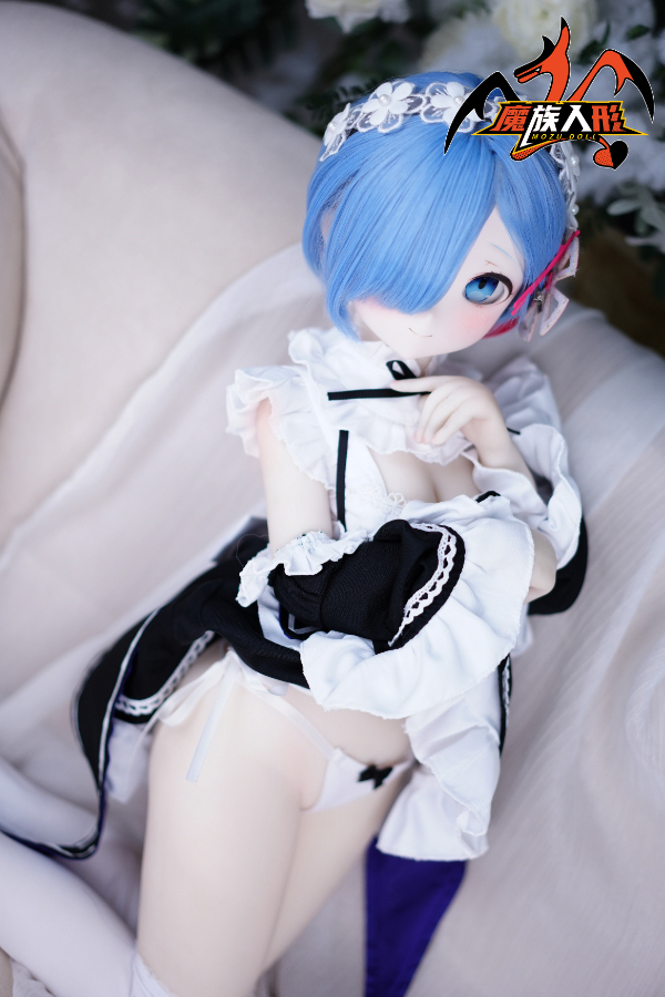 リゼロのレムは可愛いのです❤「写真衣装付き」 Mozu Doll 可愛い アニメラブドール 85cm 蕾姆 Rem