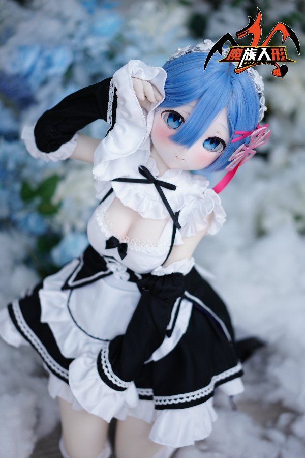 リゼロのレムは可愛いのです❤「写真衣装付き」 Mozu Doll 可愛い アニメラブドール 85cm 蕾姆 Rem