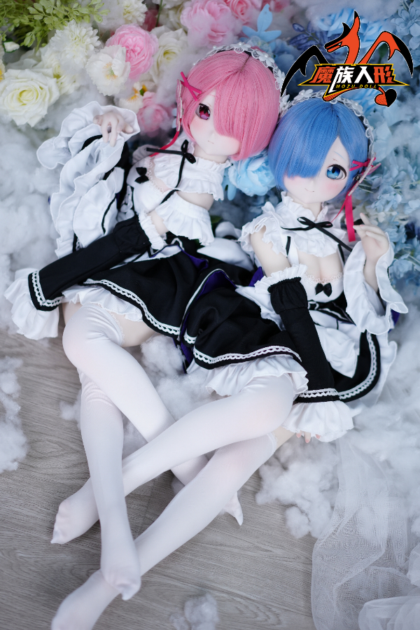 リゼロのレムは可愛いのです❤「写真衣装付き」 Mozu Doll 可愛い アニメラブドール 85cm 蕾姆 Rem
