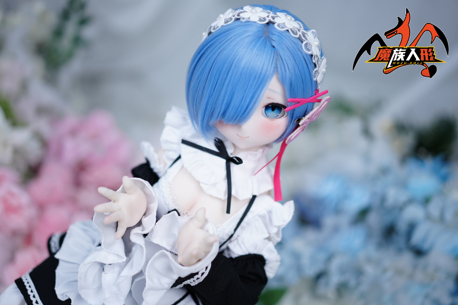 リゼロのレムは可愛いのです❤「写真衣装付き」 Mozu Doll 可愛い アニメラブドール 85cm 蕾姆 Rem